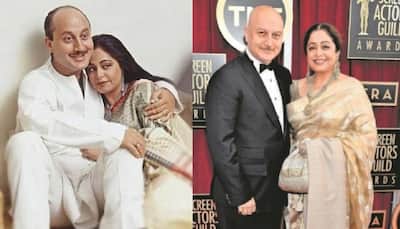 Anupam Kher and Kirron Kher mark 37 years of wedding bliss with a priceless PIC