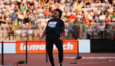 Neeraj Chopra back with a BANG! Throws 89.08m on return from injury to finish 1st at Lausanne Diamond League - WATCH 