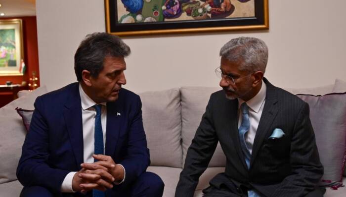 S Jaishankar on three-nation visit, pays homage to Mahatma Gandhi in Argentina