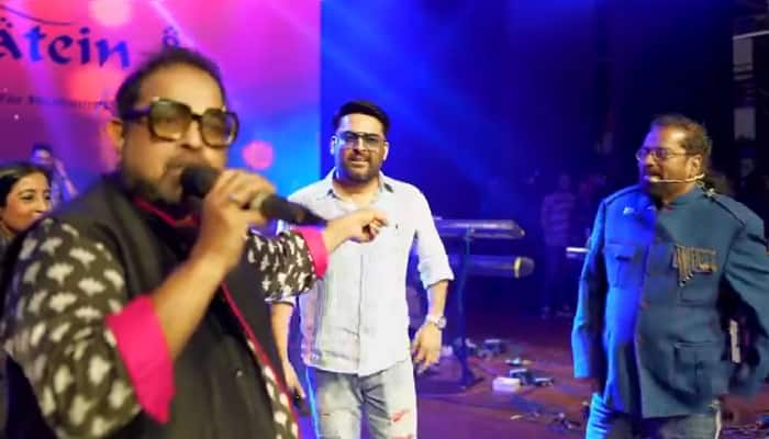 Kapil Sharma shares a good laugh with music maestros Hariharan and Shankar Mahadevan on-stage: WATCH