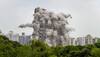 twin tower blast noida live