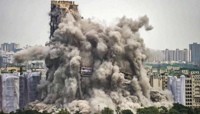 Noida twin towers&#039; demolition: No major change in air quality in nearby areas