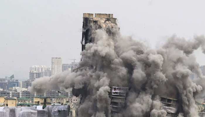 Noida twin tower demolition: &#039;Akhilesh Yadav govt allowed....&#039;, BJP&#039;s BIG attack on Samajwadi Party 