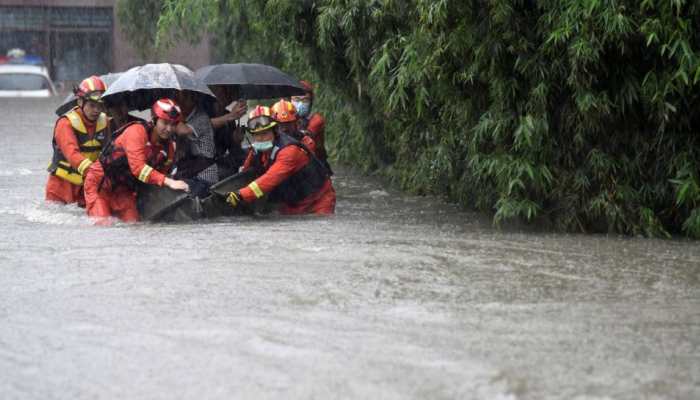 Over 46,000 people evacuated overnight as heavy rainfall hits China&#039;s Sichuan province