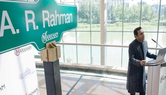 AR Rahman expresses gratitude after Canadian city names street after him