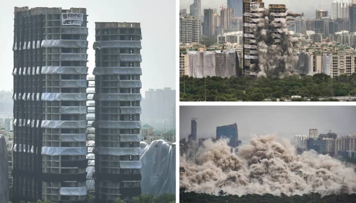 Noida twin towers demolished, what about illegal high-rise buildings in Mumbai: BJP leader writes to Eknath Shinde