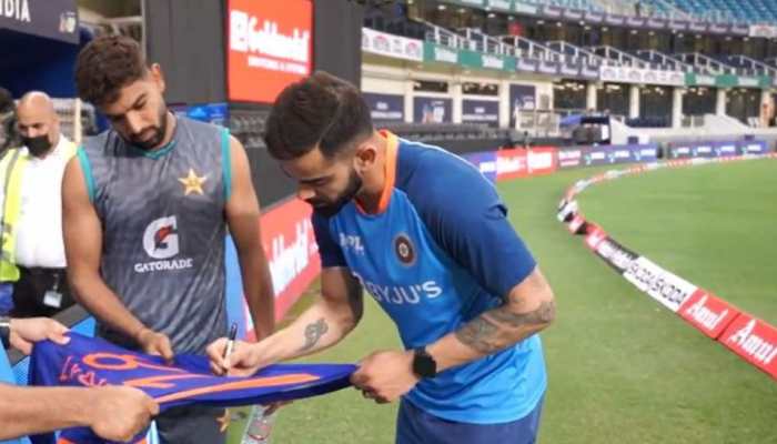 Watch: Virat Kohli's touching gesture for Pakistan's Haris Rauf wins hearts