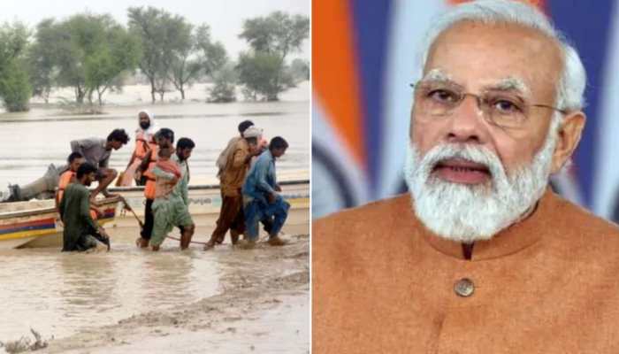 'Saddened to see the devastation caused by floods in Pakistan,' says PM Modi