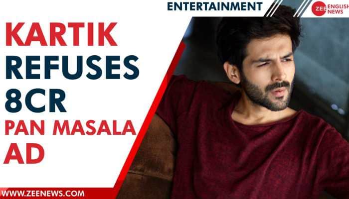 Kartik Aaryan refuses a huge offer of a Pan Masala AD