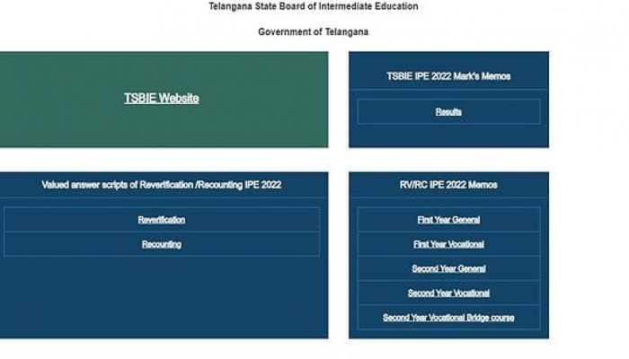 TS Inter Supply Results 2022: TSBIE Inter Supplementary Results TODAY at 9.30 AM on tsbie.cgg.gov.in, manabadi- Check latest update here