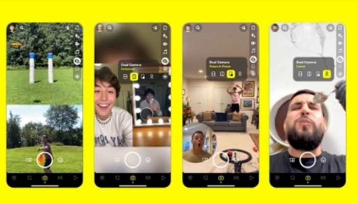 Snapchat launches dual camera to capture multiple shots at same time
