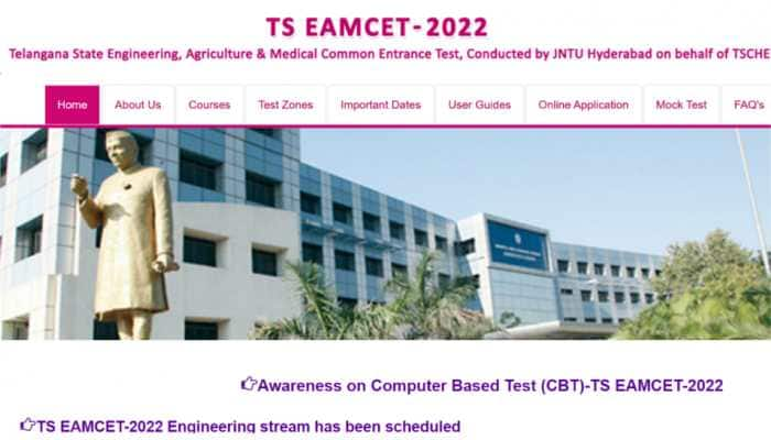 TS EAMCET Counselling 2022 Slot Booking Date extended on tseamcet.nic