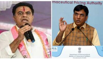Telangana minister KTR, Mansukh Mandaviya in war of words over medical colleges