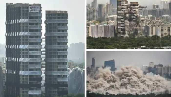 Noida: Here&#039;s how much Supertech will have to pay for clearing Twin Tower debris