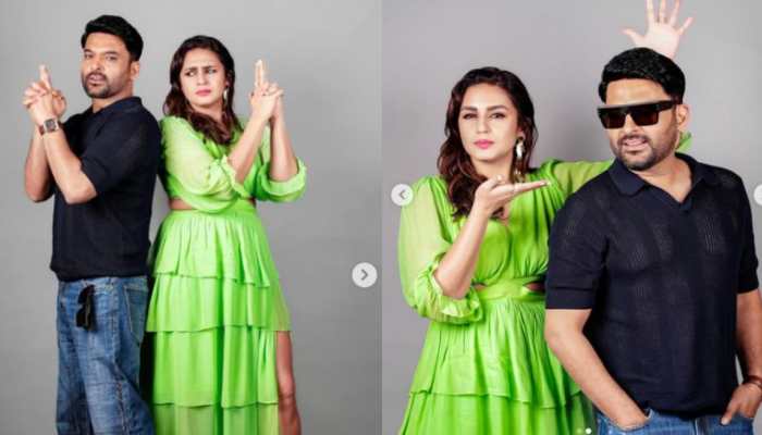 Kapil Sharma teases project with Huma Qureshi, share pics