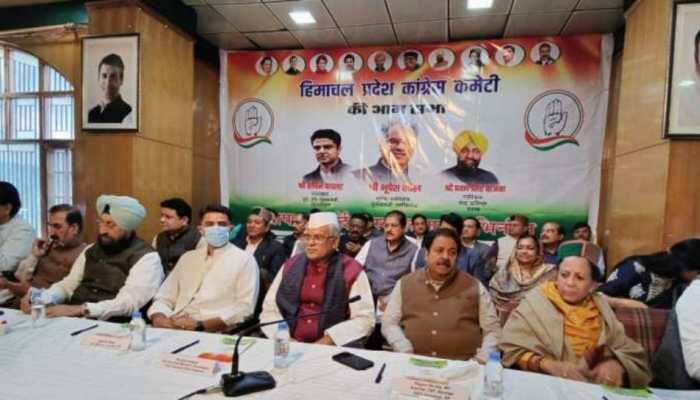 Himachal Pradesh Assembly Elections Congress Kicks Off Campaign With 10 Pre Poll Promises 