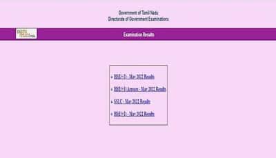 TN 10th Supplementary Result 2022 to be RELEASED on THIS DATE at tnresults.nic.in- Check latest update here