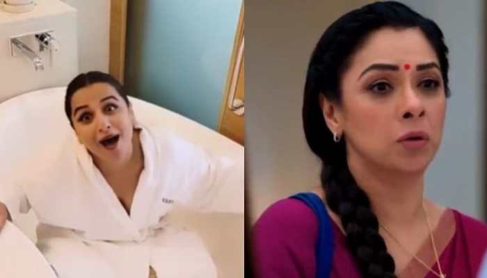 Anupamaa fever! Vidya Balan recreates famous dialogue ‘aapko kya’; Rupali Ganguly is thrilled