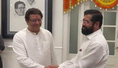 Eknath Shinde visits Raj Thackeray's residence ahead of Mumbai civic polls, raises eyebrows