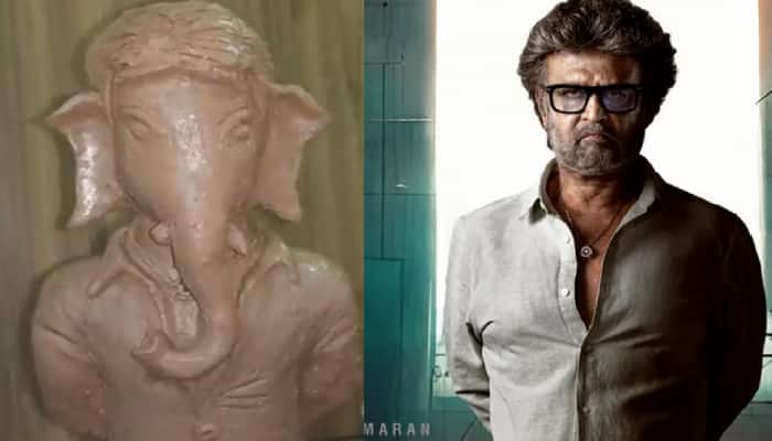 After Allu Arjun, Rajinikanth's look from 'Jailer' inspires Lord Ganesha's idols