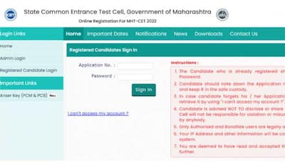 MHT CET Answer Key 2022 objection window opens TODAY at cetcell.mahacet.org- Here’s how to raise objection