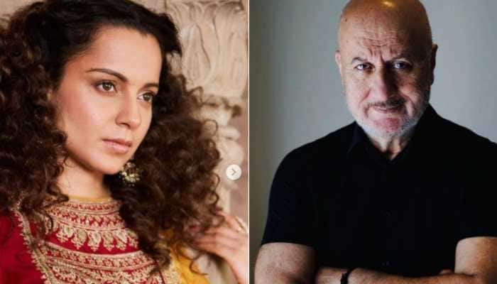 Anupam Kher opens up on working with Kangana Ranaut, calls her a &#039;brilliant director&#039;