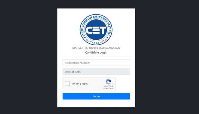 MHT CET MAH B.Planning Result 2022 DECLARED at cetcell.mahacet.org, direct link here