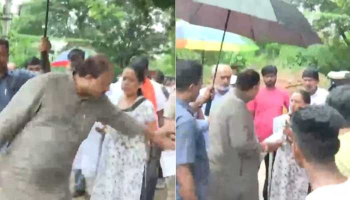 Karnataka BJP MLA threatens, verbally abuses woman who came to submit complaint - Watch