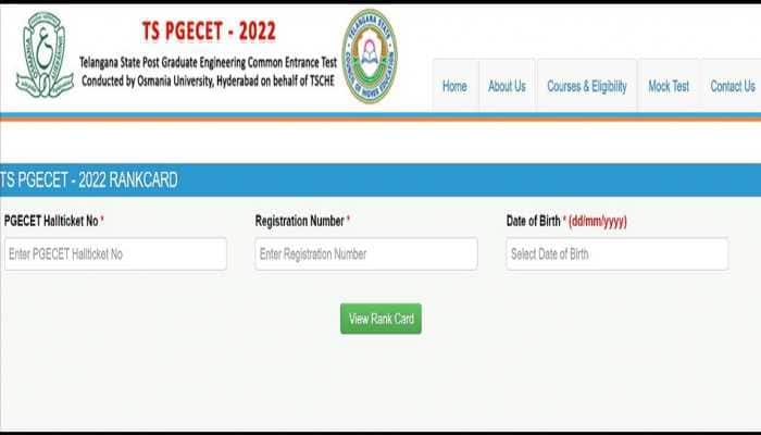 TS PGECET Results 2022 DECLARED at pgecet.tsche.ac.in, direct link to download Manabadi rank card here
