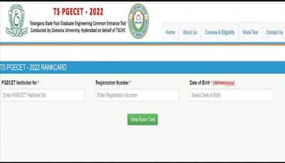 TS PGECET Results 2022 DECLARED at pgecet.tsche.ac.in, direct link to download Manabadi rank card here