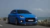 THIS Blue coloured Maruti Suzuki Dzire modified with 17 inch alloys looks beautiful