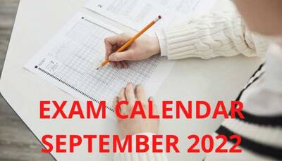 Government Exams Calendar for September 2022: UPSC, NDA, CDS, RRB, NET Exams to be held this month- Check complete list here