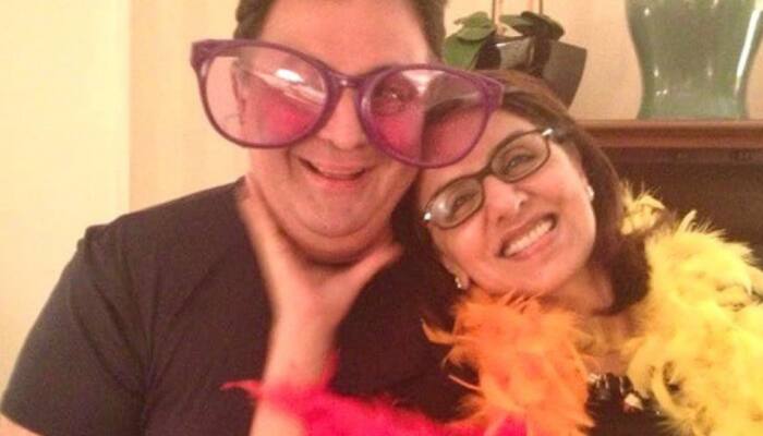 Neetu Kapoor shares goofy throwback picture marking Rishi Kapoor&#039;s 70th birth anniversary