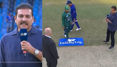 Ravi Shastri messes up at IND vs PAK toss, gets trolled by fans - check reactions