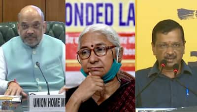 'Anti-Narmada': Amit Shah slams Kejriwal for involving activist Medha Patkar in Gujarat politics