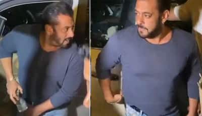 Salman Khan brings his own glass to party, fits it in pant pocket leaving fans amused - VIRAL video