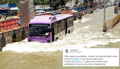 Bengaluru rains: Heavy downpour leads to flood-like situation in India's IT hub, Twitterati react