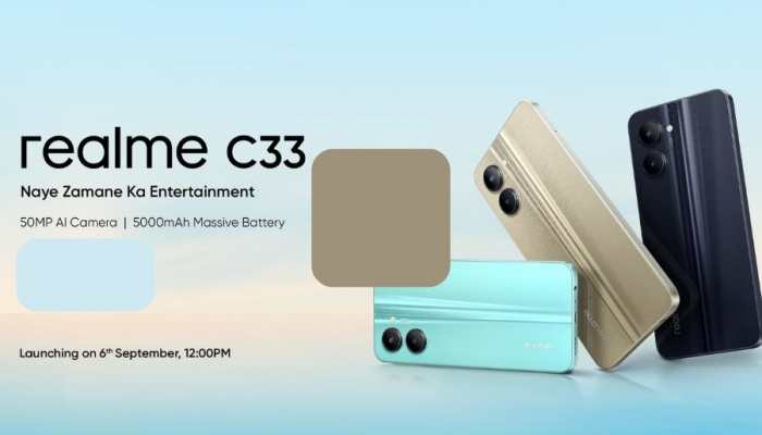 Realme C33 set to launch today at 12 pm on Flipkart; Check features, price, more