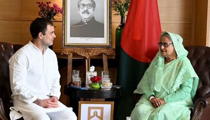 Ahead of &#039;Bharat Jodo Yatra&#039;, Rahul Gandhi meets Bangladesh PM Sheikh Hasina