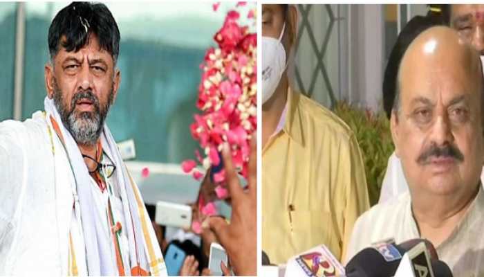 Basavaraj Bommai vs DK Shivakumar as Bengaluru infrastructure collapses amid floods