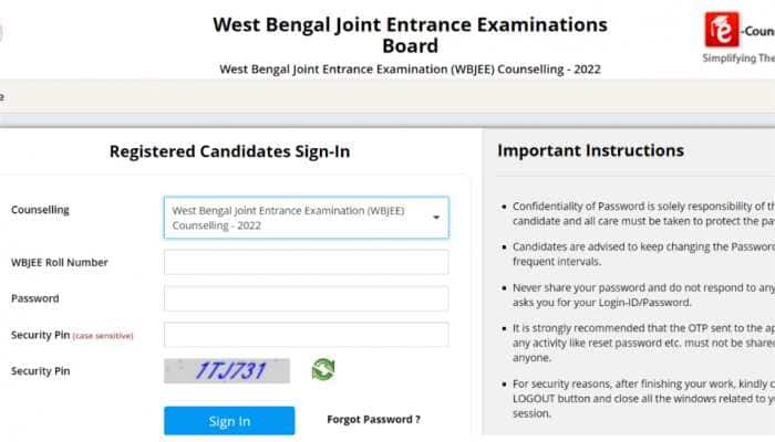 WBJEE Counselling Result 2022: WBJEE Counselling Seat Allotment Result TODAY on wbjeeb.nic.in- Here’s how to download