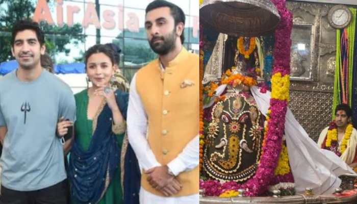 Ayan Mukerji visits Mahakaleshwar Temple alone, performs aarti after Ranbir-Alia face protests in Ujjain - Watch