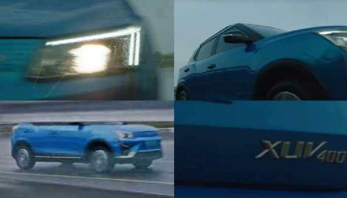 Mahindra XUV400 Electric SUV unveiling tomorrow - Here's everything about it: Design, specs, features