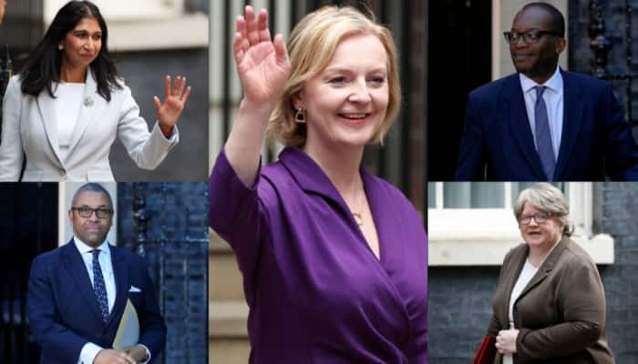 New UK PM Liz Truss' cabinet