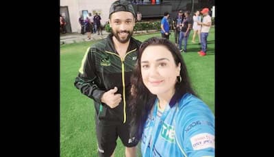 Pakistan pacer Mohammad Amir MEETS Preity Zinta during CPL 2022, calls Bollywood star ‘all-time FAVOURITE’