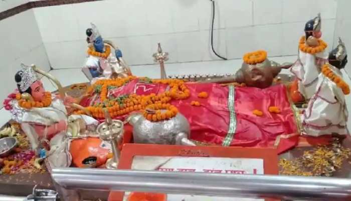 SHOCKER: Muslim man enters temple wearing ‘TILAK’ in Lucknow, vandalizes Hanuman idol in drunken state