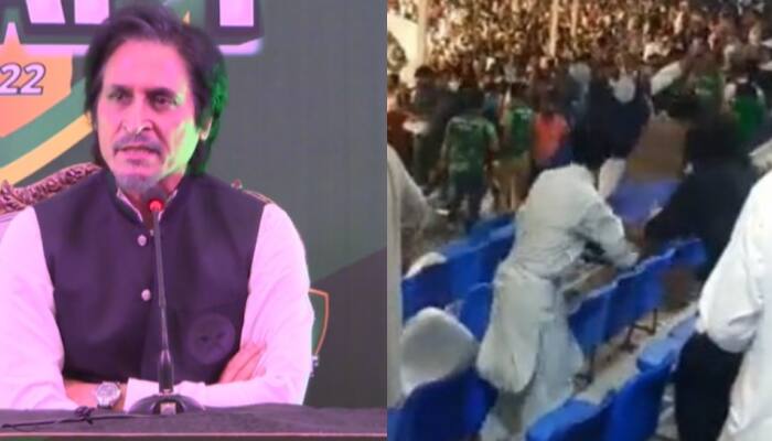 &#039;Hamari team khatre mein ho sakti thi&#039;, PCB chief Ramiz Raja makes a BIG statement after Afghanistan and Pakistan fans&#039; clash