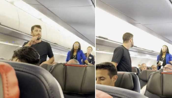 Pharma giant GSK employee shouts racial slurs on flight, fired: WATCH video