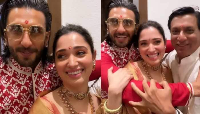 Ranveer Singh feels protected near Tamannaah Bhatia! Here&#039;s why