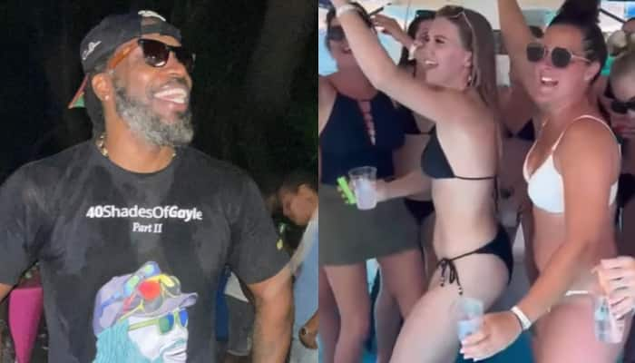 &#039;These ladies ain&#039;t leaving&#039;: Chris Gayle party video goes viral, fans say &#039;you are living the life&#039; - WATCH